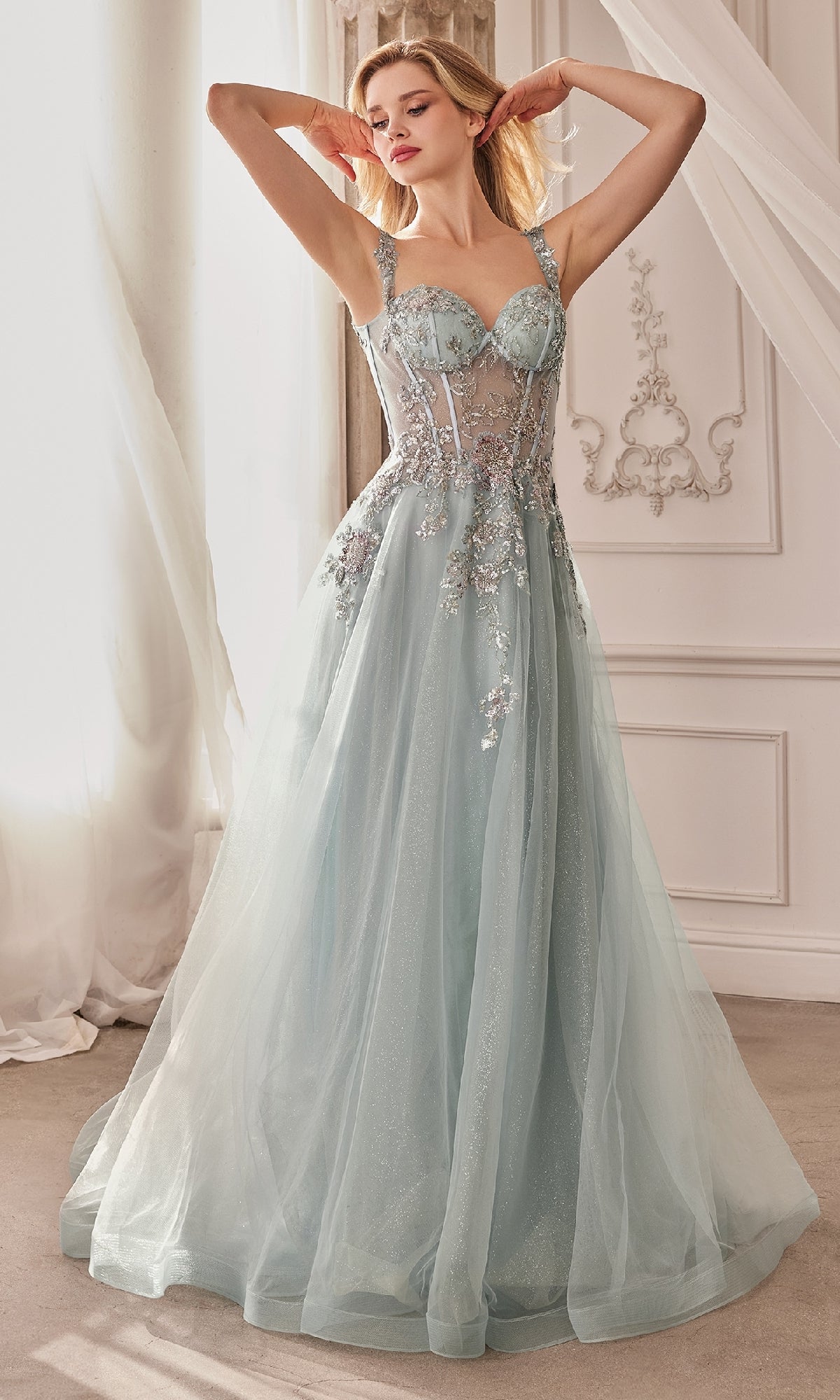 Wedding Gown Pastel Grey Dress Grey Outdoor Wedding Dress,Illsuion Long Sleeves Wedding Gown,WD00459, US6 Wedding Gown Pastel Grey Dress Grey Outdoor Wedding Dress,Illsuion Long Sleeves Wedding Gown,WD00459, US6