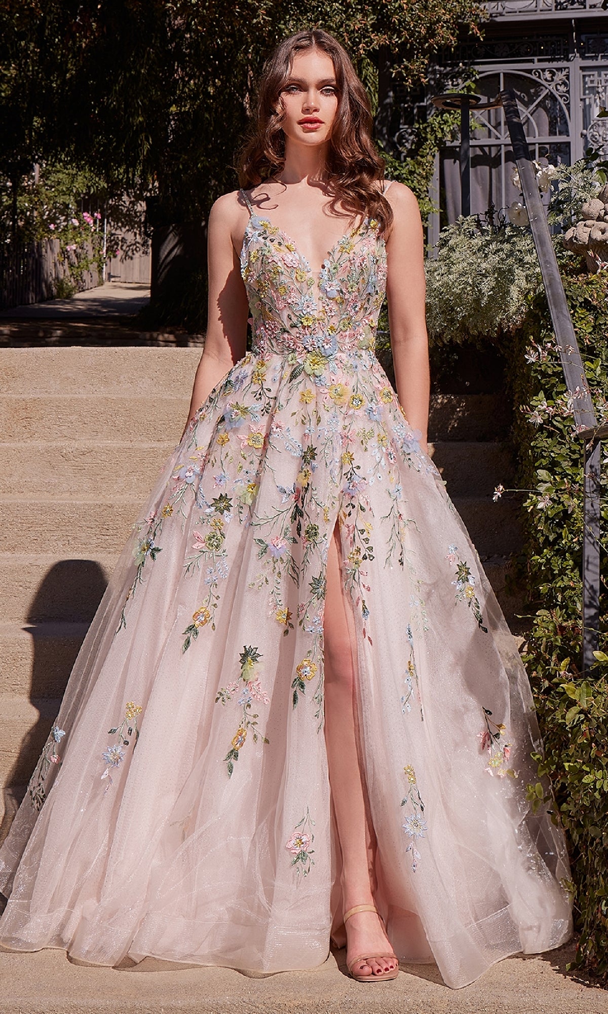 Long Prom Dress: Andrea and Leo A1460