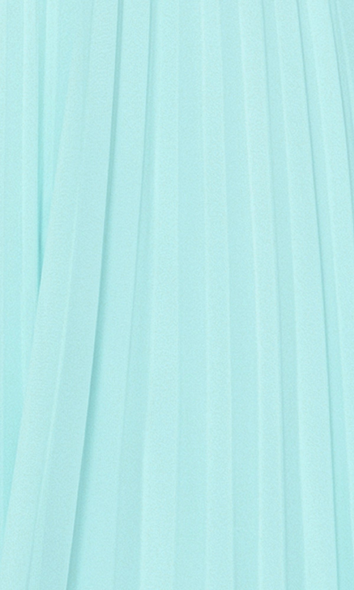 Close-up of light blue pleated fabric with vertical folds and texture, ideal for the Strapless Wedding Guest Dress: Betsy & Adam A27098—perfect for an elegant evening gown or a stylish wedding guest look.