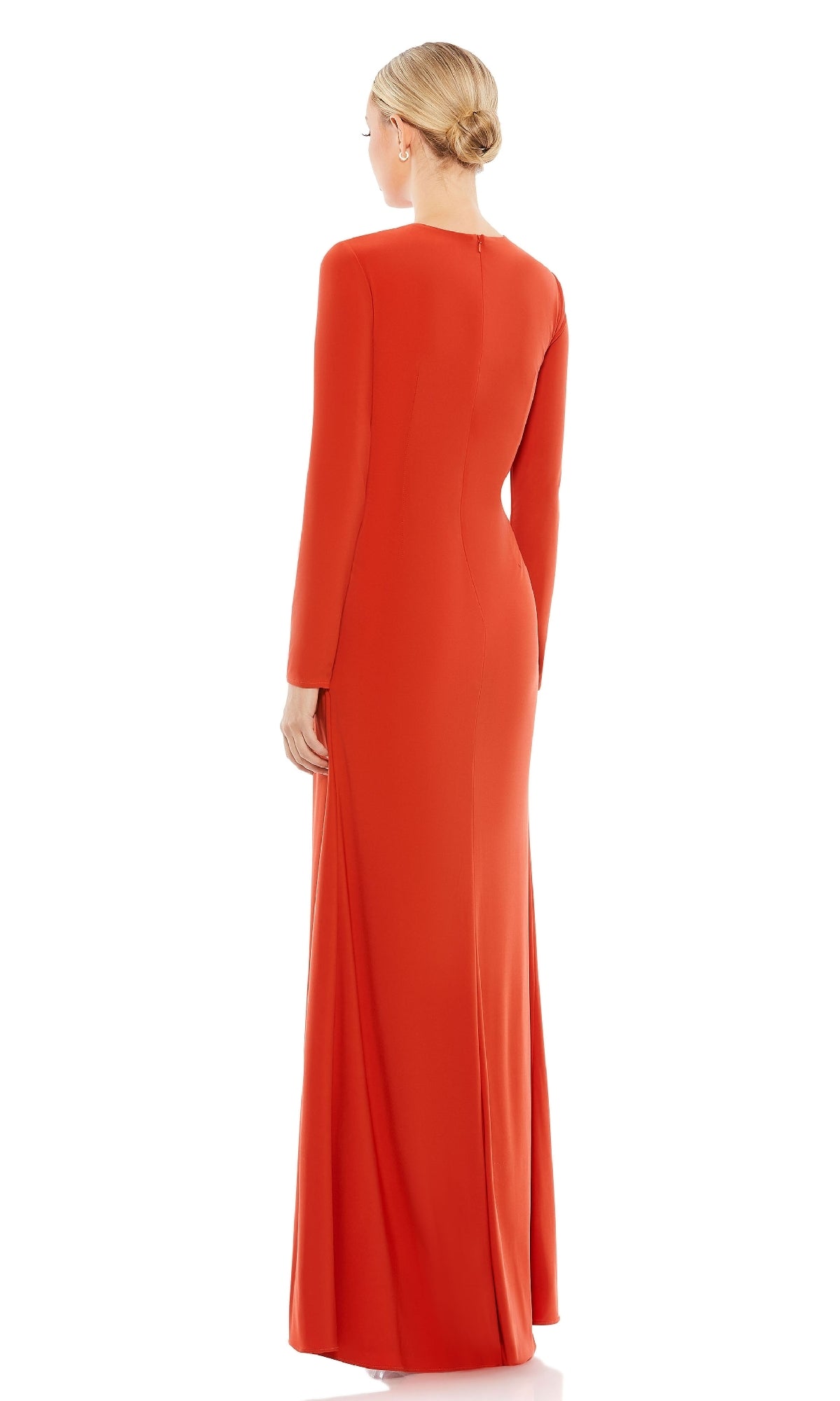 Long Sleeve Long Formal Dress: Mac Duggal 55708