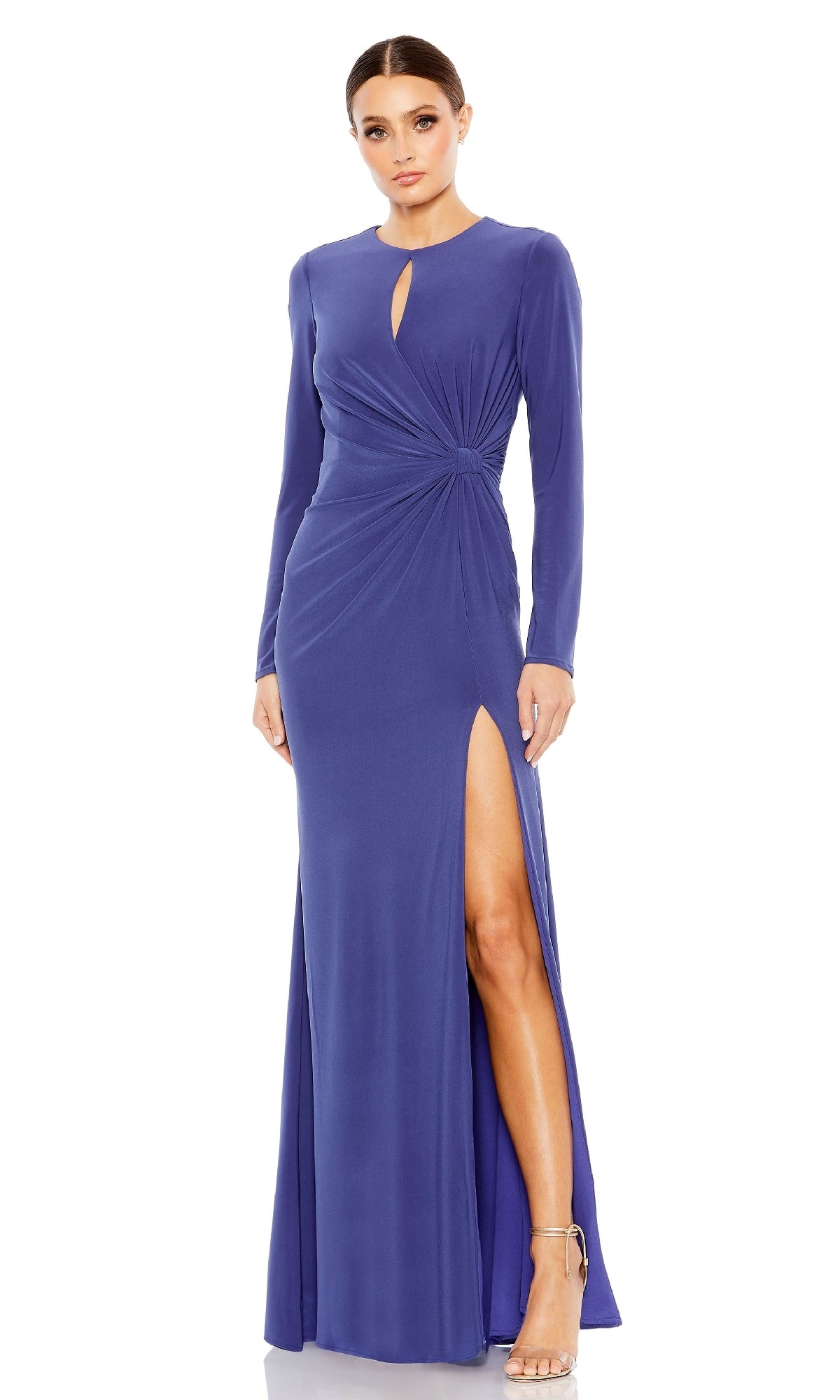 Long Sleeve Long Formal Dress: Mac Duggal 55708
