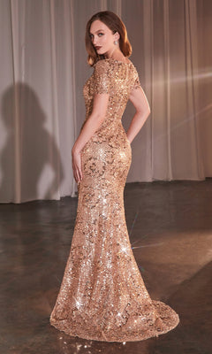 Ladivine CC3700 Prom Dress - Rose Gold | NewYorkDress Ladivine CC3700 Prom Dress - Rose Gold | NewYorkDress