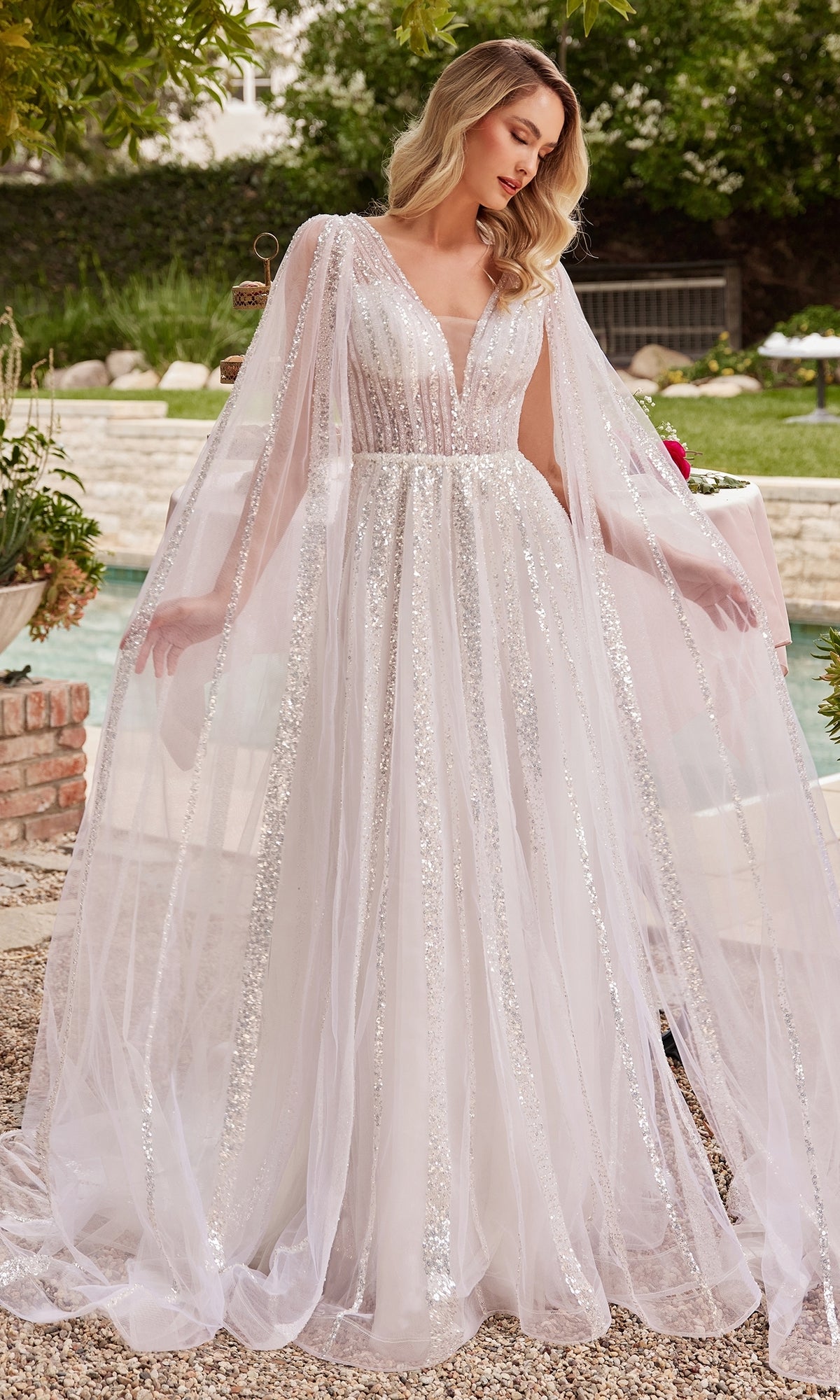 sheer long sleeve white dress High-Neck Allover Lace Bride Gowns Long-Sleeves Pleated A-Line W Laxag Pair it with gold jewellery and heels for a sleek look.Features Casablanca Beloved BL434 Mermaid Sheer