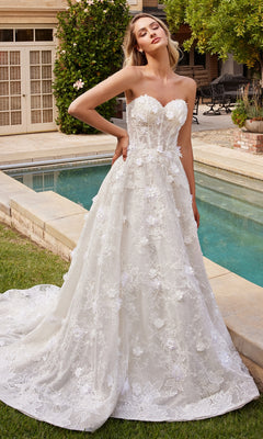 Ladivine CD860W Lace Wedding Dress