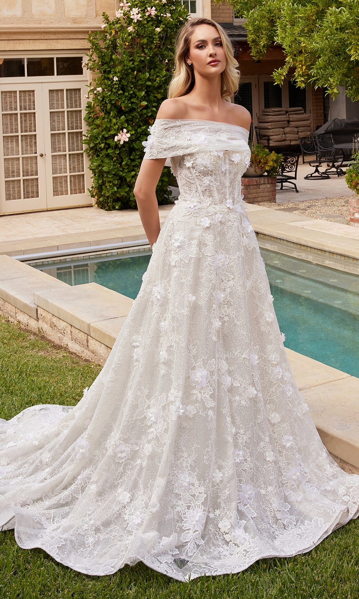 wedding dress sweetheart lace A Line Dresses Neckline Tulle Strapless White / US:8-10 creating an ethereal and enchanting aesthetic Sweetheart Neckline Wedding Dresses -