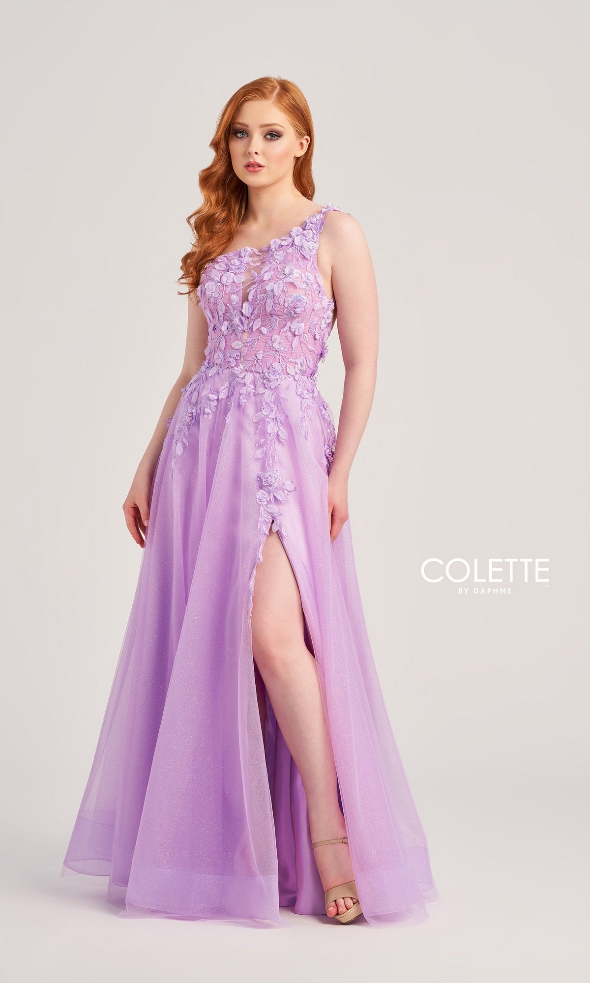 Colette One-Shoulder Designer Prom Dress CL5124