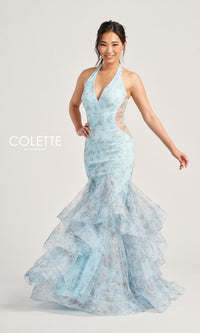 Colette Long Tiered Mermaid Prom Dress CL5234