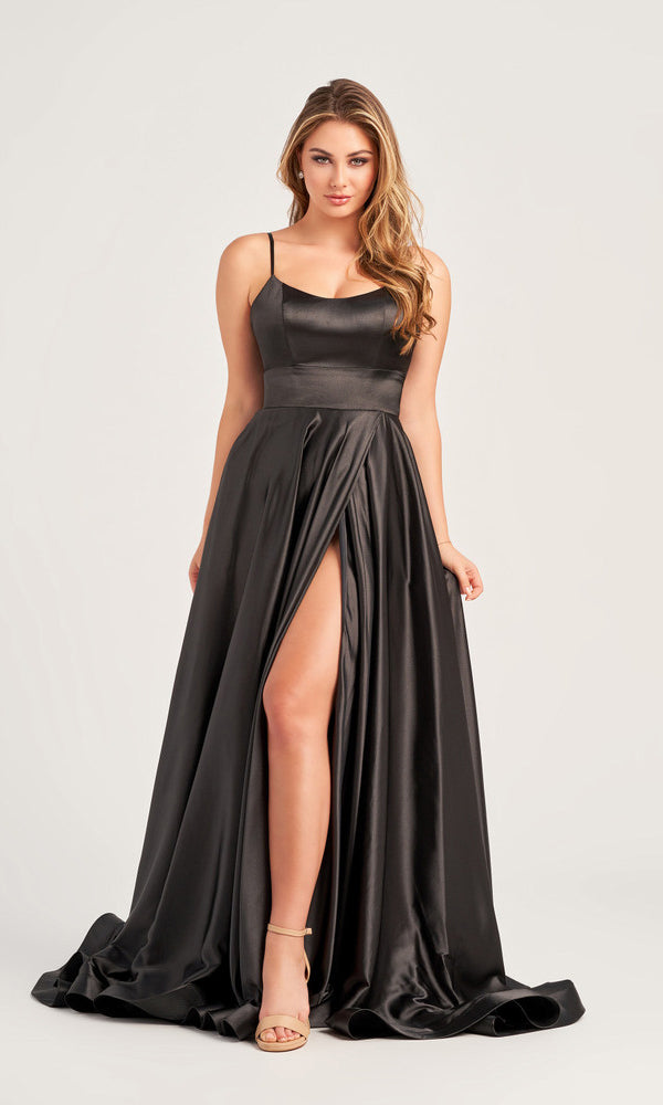 Colette Long A-Line Prom Dress with Slit CL5283