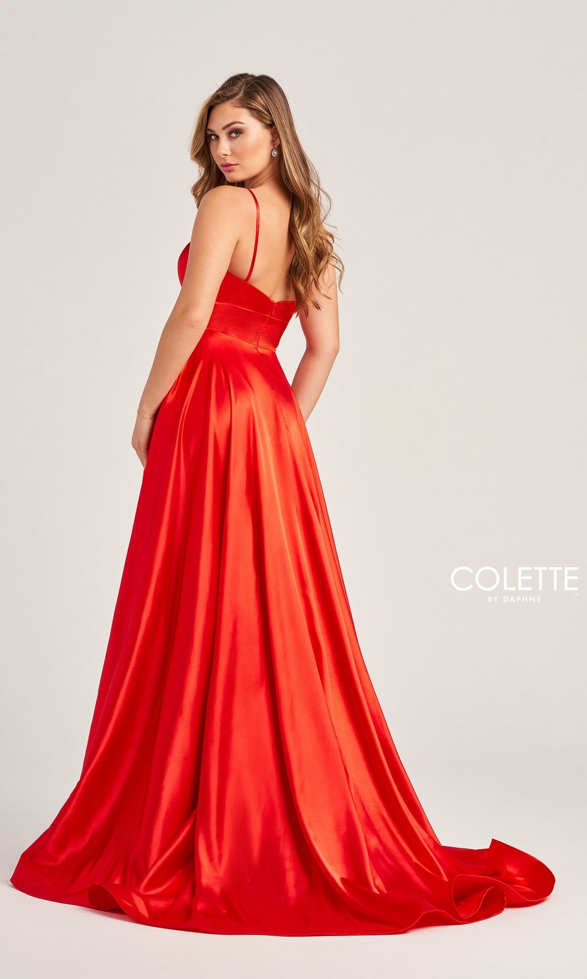 Colette Long A-Line Prom Dress with Slit CL5283