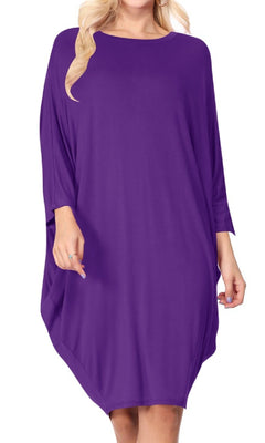 blue knit maternity dress Eliza Dress - Mid-length Chic Maternity main image 1