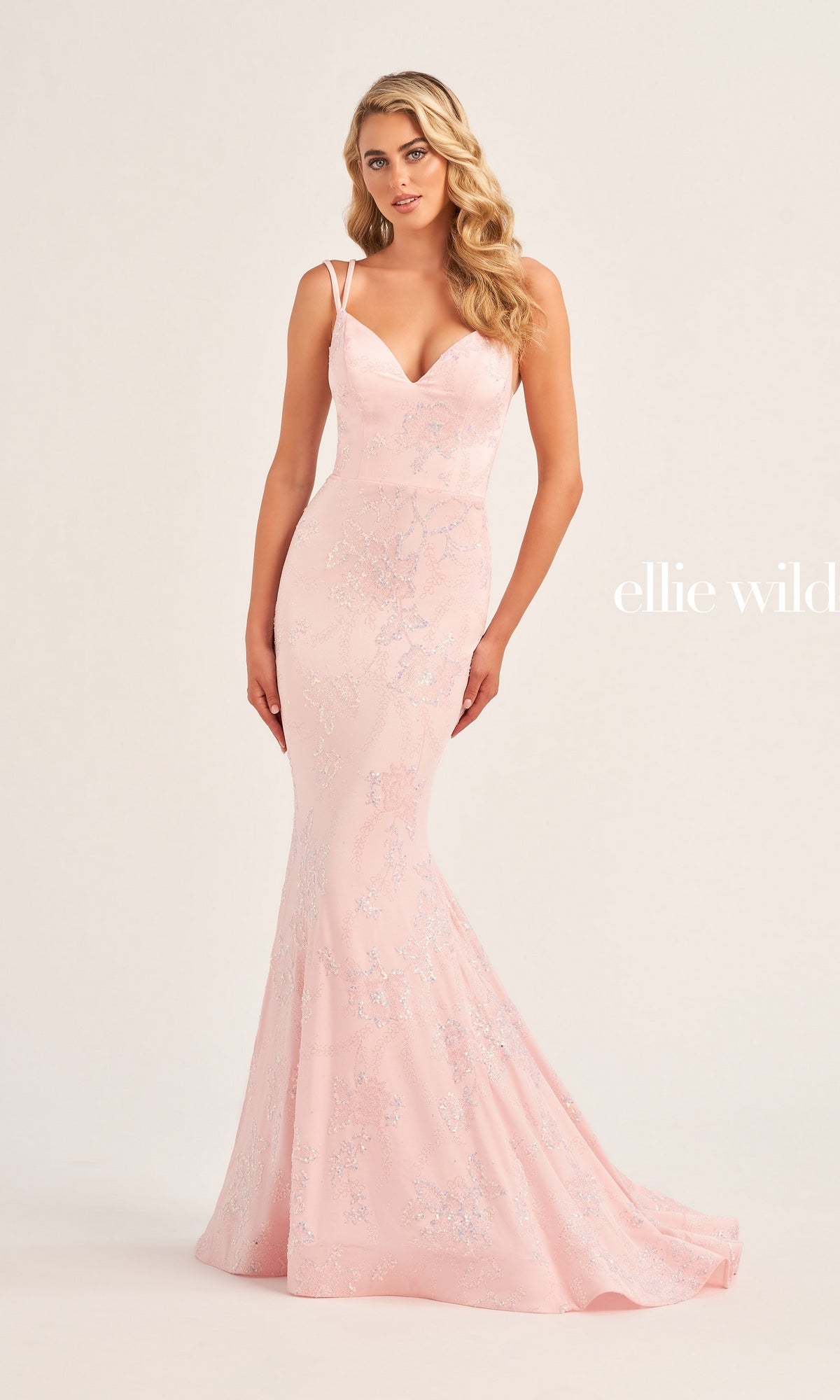 Ellie Wilde Long Mermaid Formal Dress EW35083