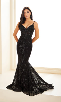 ellie wilde black prom dress Ellie Wilde EW36001 Mermaid Long Formal Evening Prom Dress