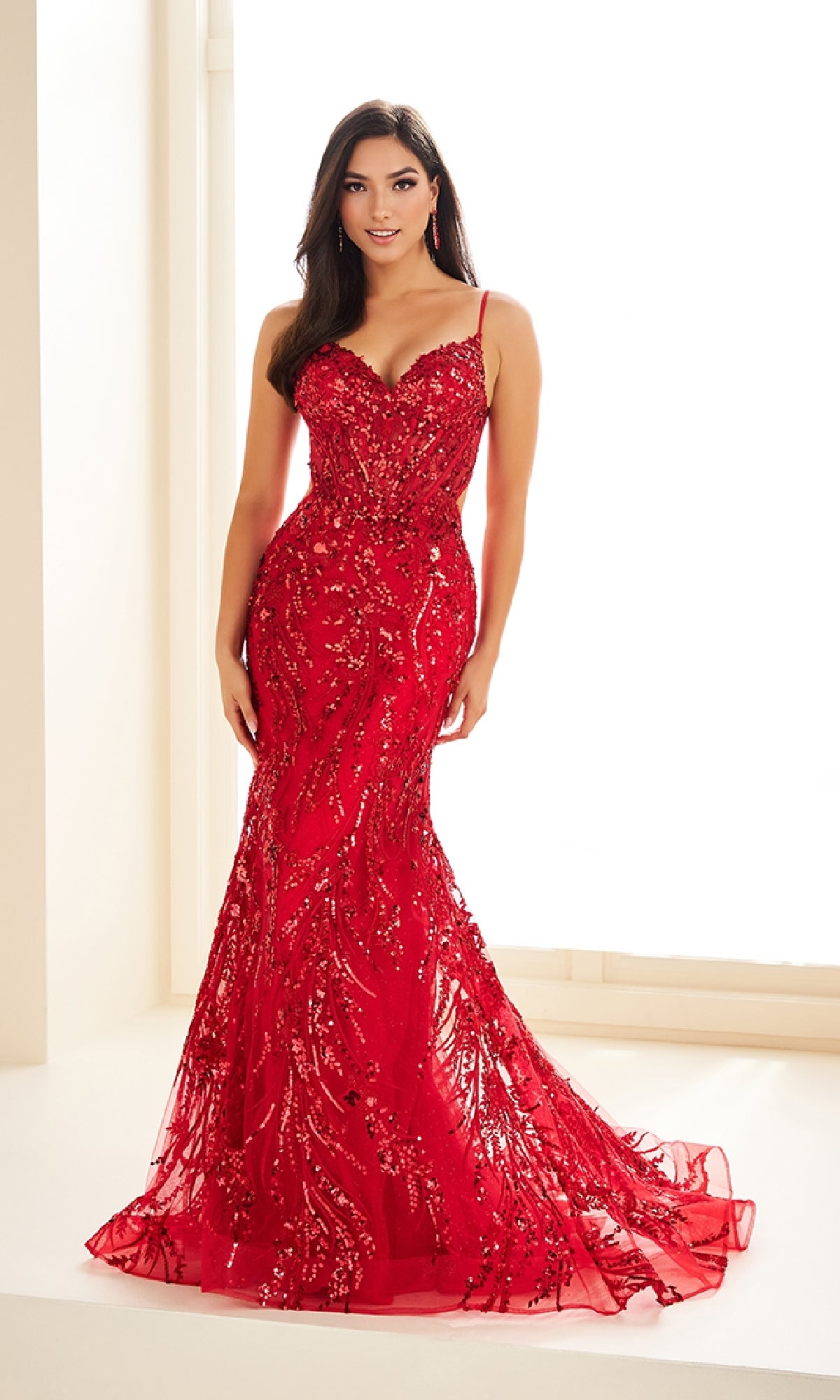 Long Prom Dress: Ellie Wilde EW36060