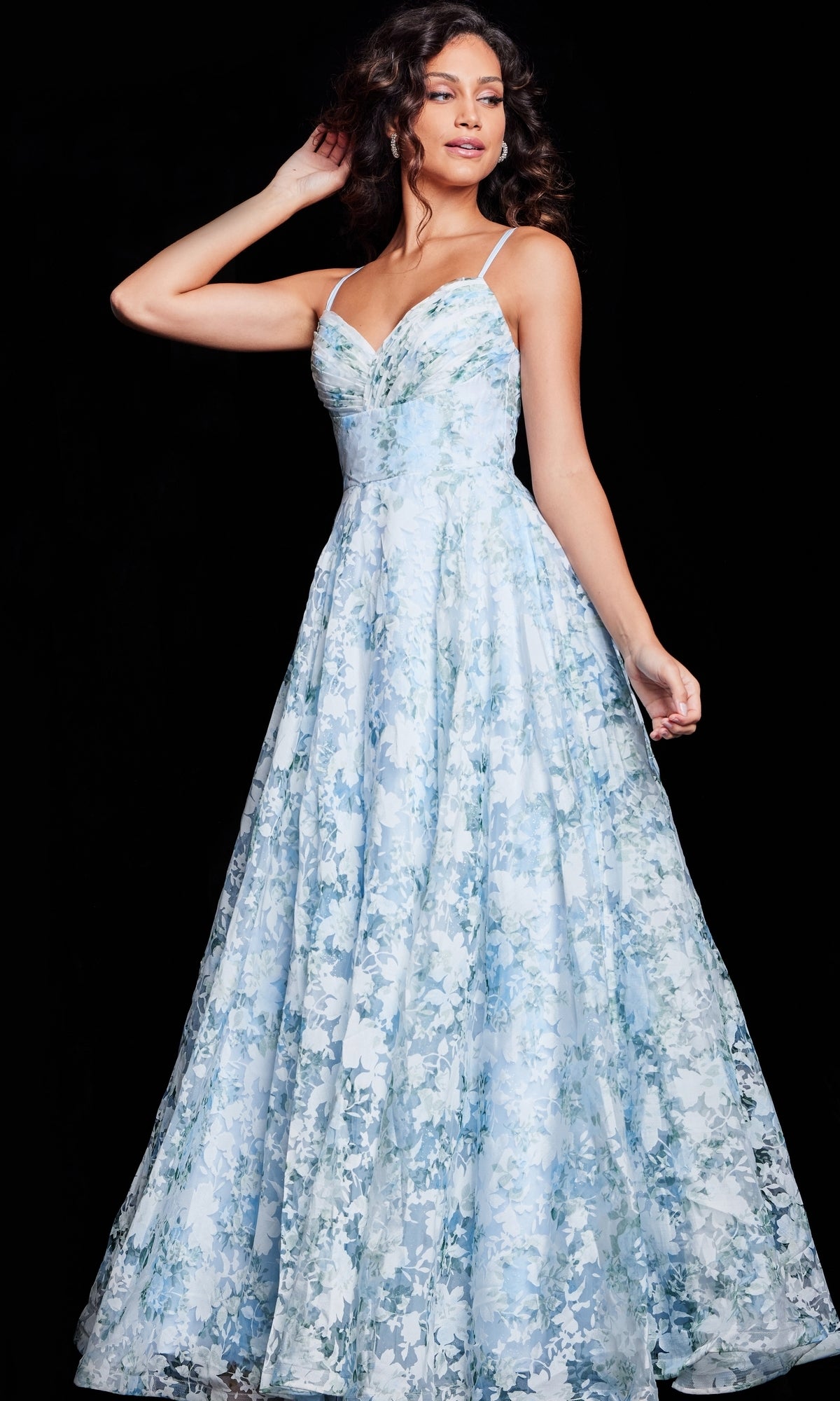 Long Prom Dress by JVN by Jovani  JVN36438