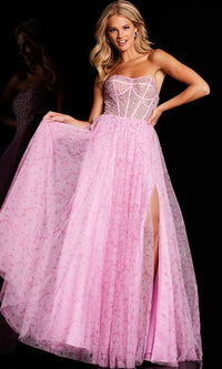 Long Prom Dress JVN36477 by JVN by Jovani