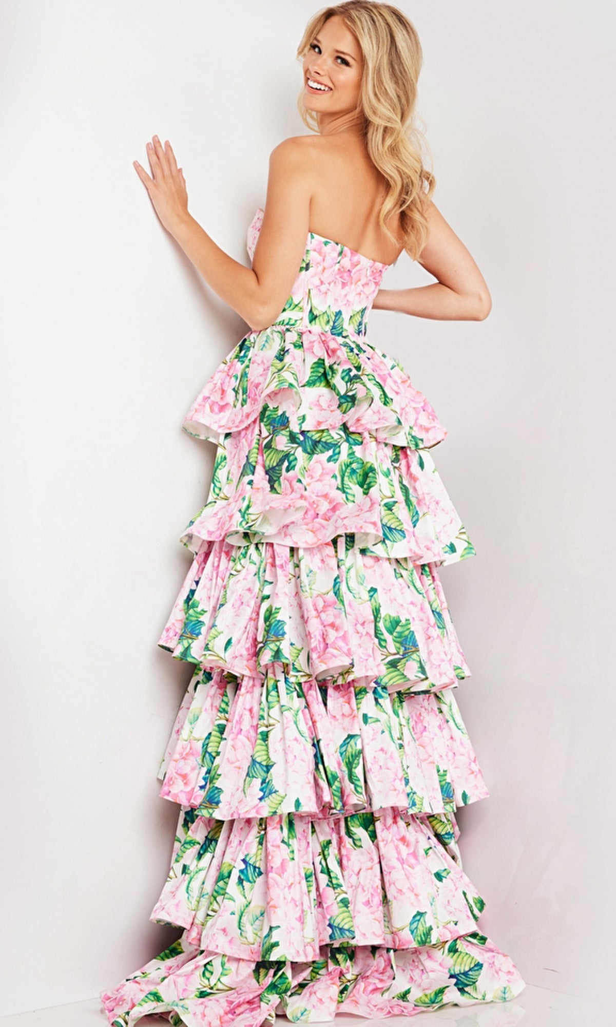 Long Prom Dress by JVN by Jovani  JVN37058