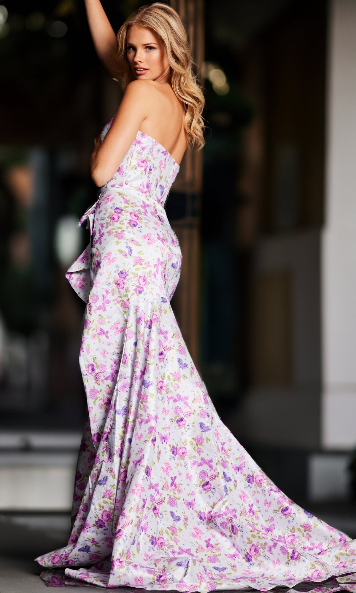 Long Prom Dress by JVN by Jovani  JVN37428