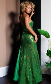 JVN by Jovani Green Prom Dress JVN38598