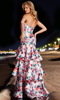 JVN by Jovani Floral Prom Dress JVN38832