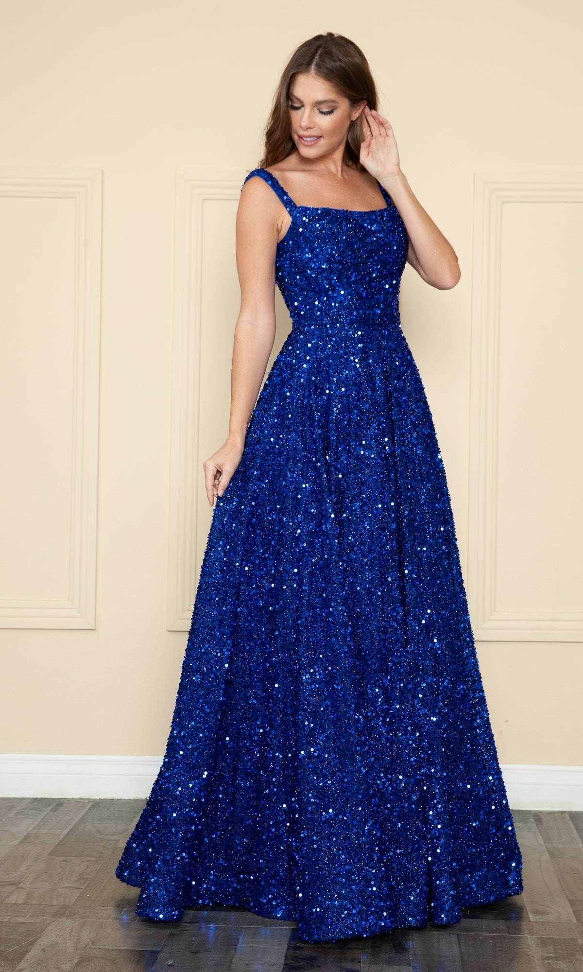 Long Prom Dress 9106 by Poly USA