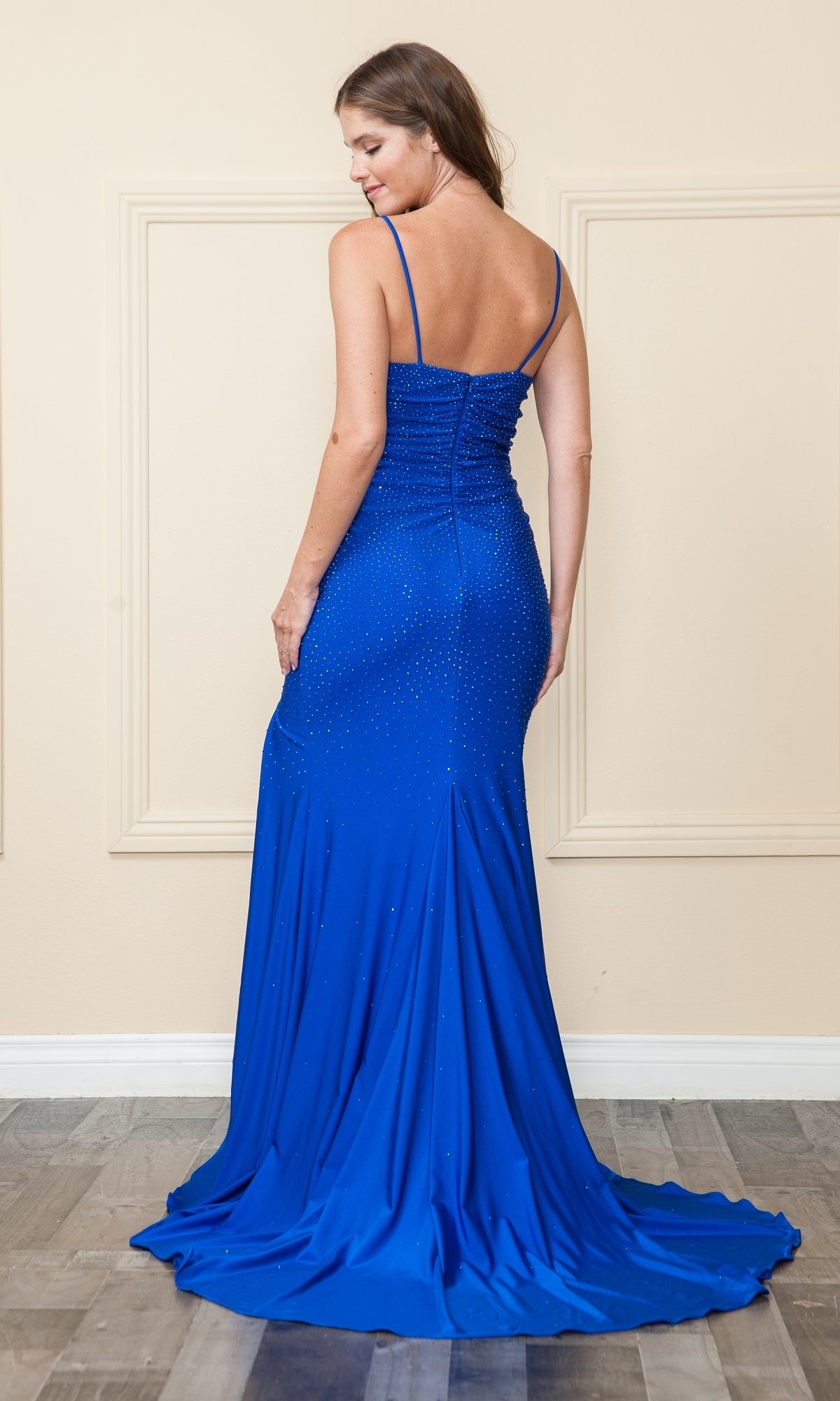 Long Prom Dress 9130 by Poly USA