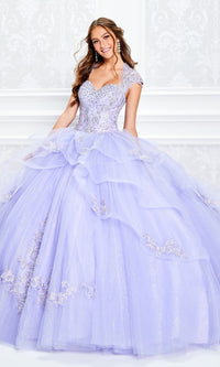 Princesa Beaded Lace Quinceañera Dress PR11923