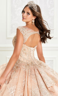 Princesa Traditional Lace Quinceañera Dress PR12002