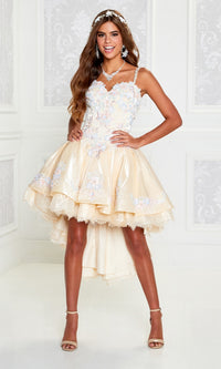 PR12272 Princesa Quince Dress with Removable Skirt