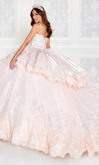 PR12272 Princesa Quince Dress with Removable Skirt