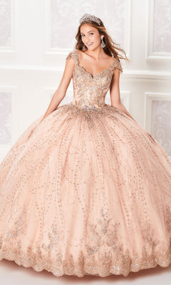 Princesa PR21964 Long Quinceanera Dress PromGirl Princesa PR21964 Long Quinceanera Dress PromGirl