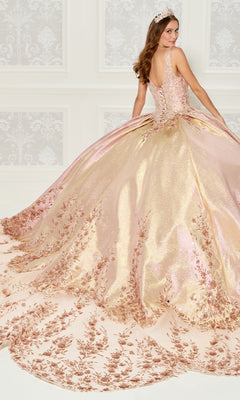 Princesa PR30081 Long Quinceanera Dress PromGirl Princesa PR30081 Long Quinceanera Dress PromGirl