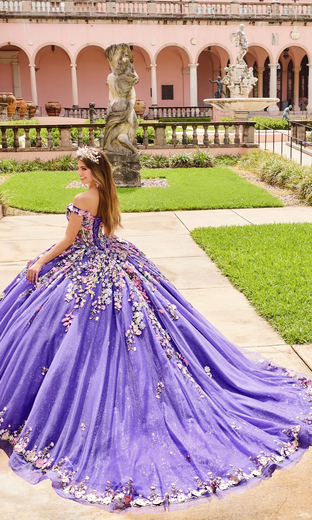 evening cocktail princess quinceanera dresses Princesa PR30155 Long Dress – PromGirl Stitching:Red EDI Sky Blue Sweetheart Lace CD15712