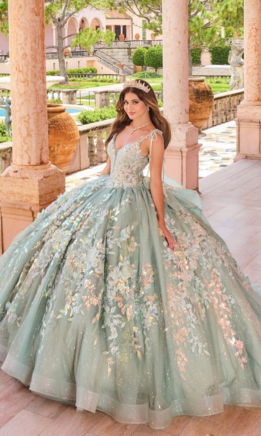 Princesa PR30157 Long Quinceanera Dress PromGirl Princesa PR30157 Long Quinceanera Dress PromGirl
