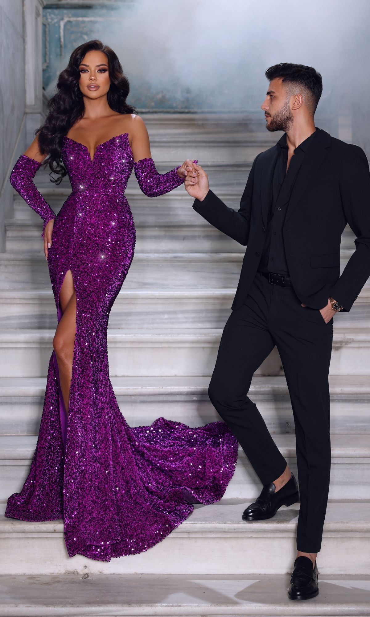 Long Prom Dress PS23521 by Portia and Scarlett