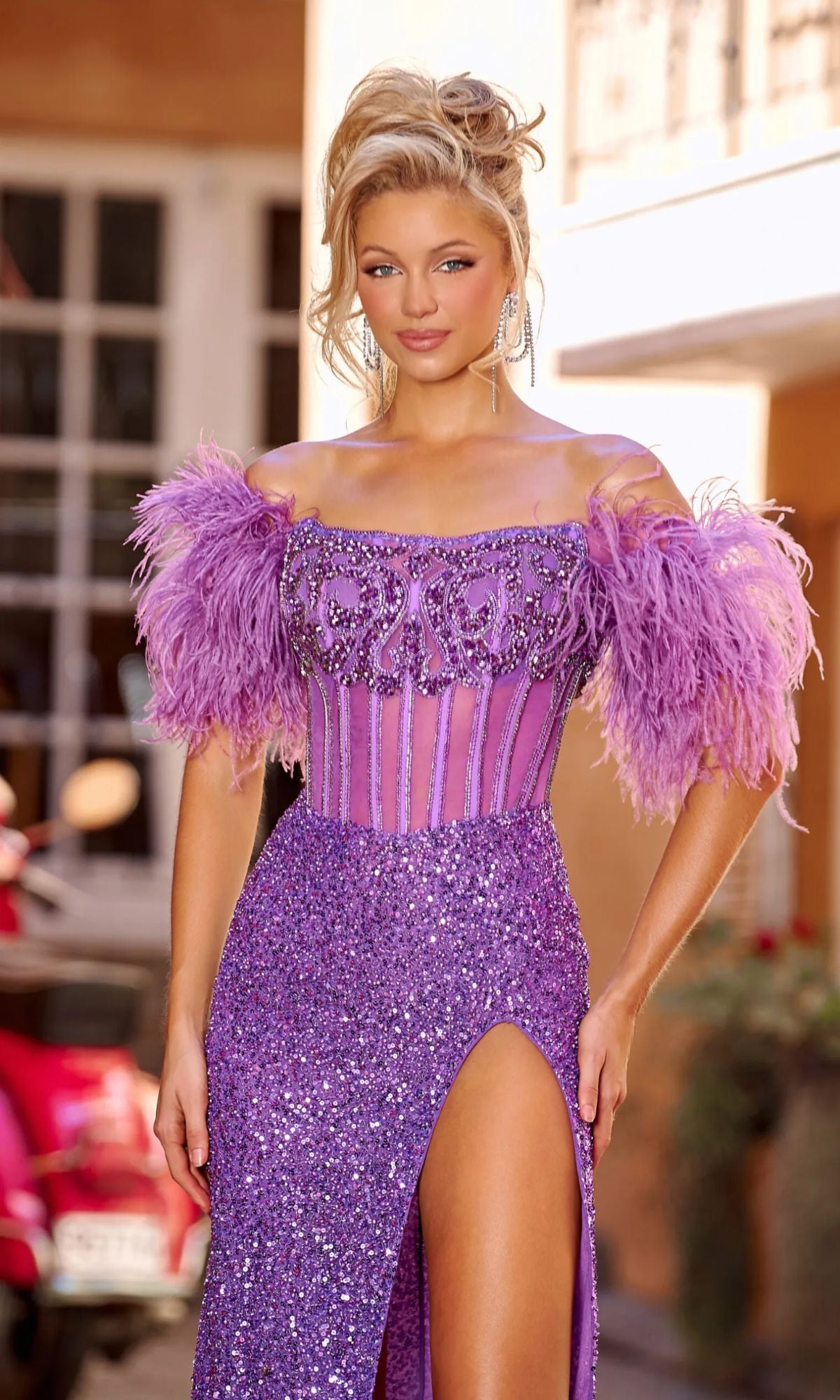 Long Prom Dress PS23741C by Portia and Scarlett