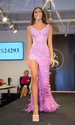 Long Prom Dress PS24293 by Portia and Scarlett Pink / 00