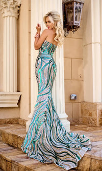 Long Prom Dress PS24341 by Portia and Scarlett