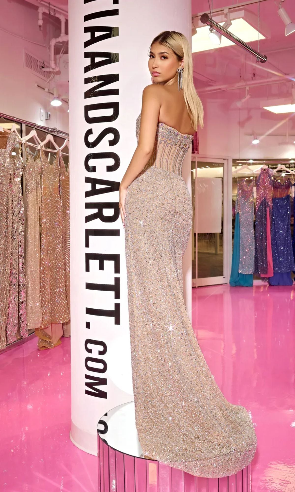 Long Prom Dress PS24877C by Portia and Scarlett