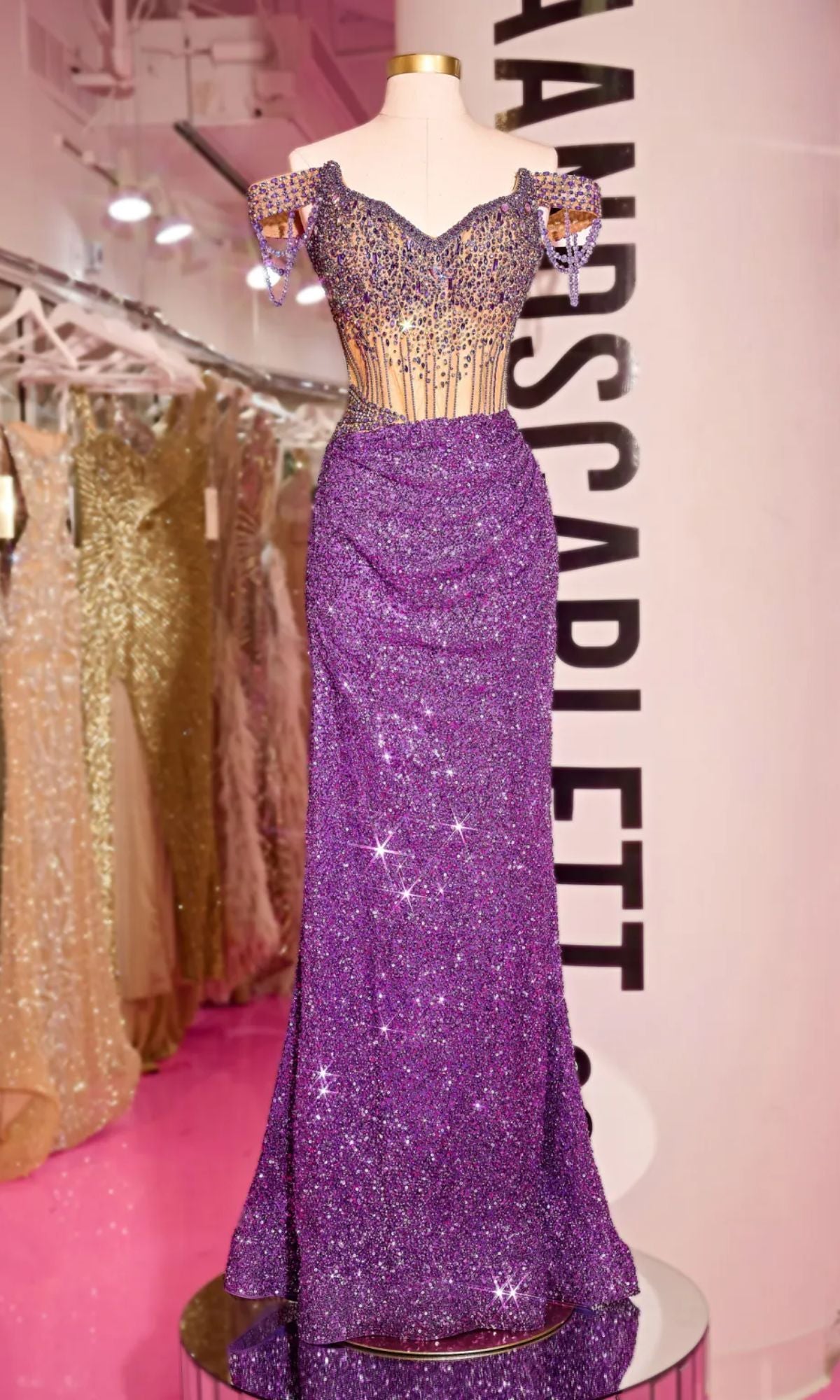 Long Prom Dress PS24880C by Portia and Scarlett