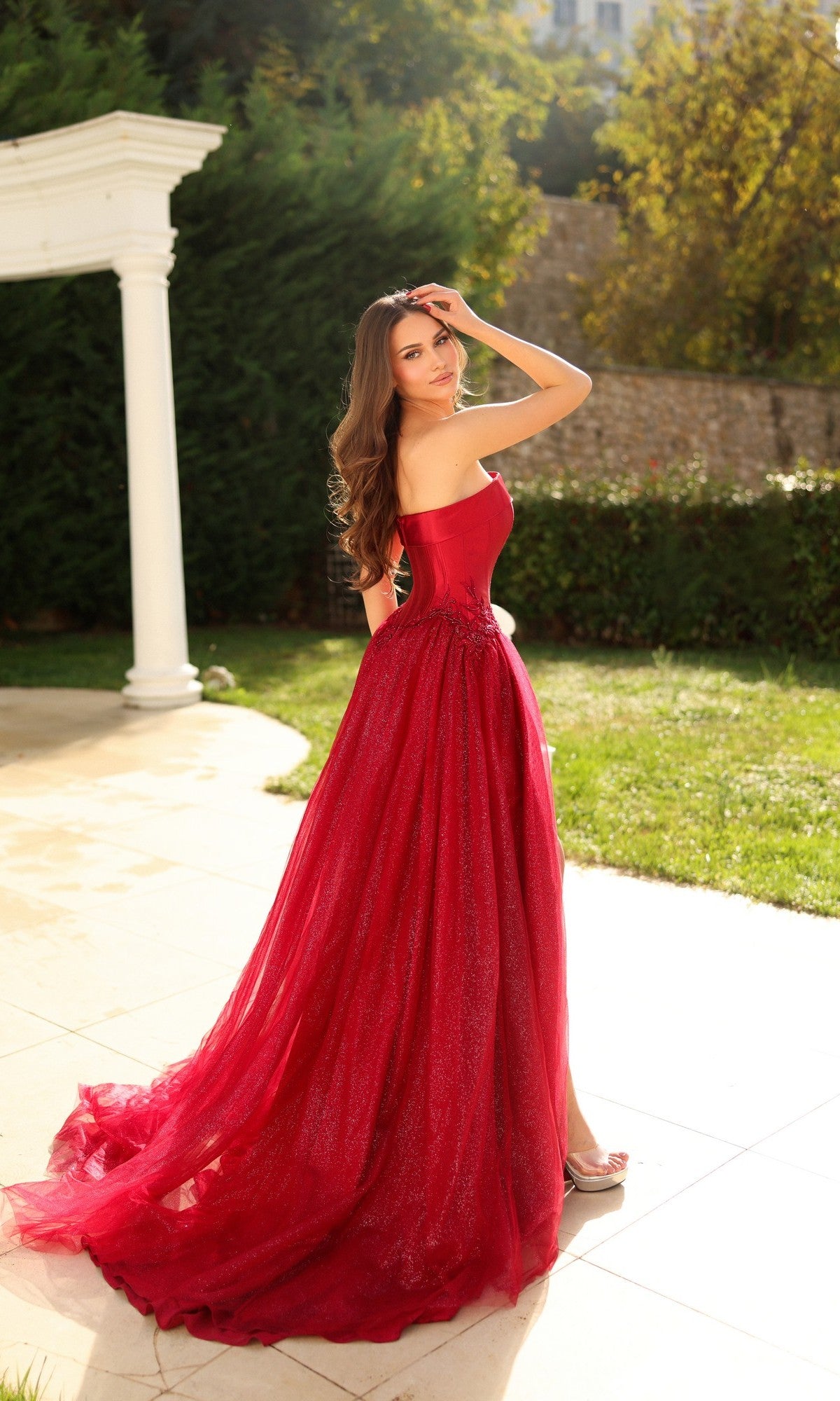 Tina Holly TK801 Long Formal Dress Emerald Green / 6 Tina Holly TK801 Long Formal Dress Emerald Green / 6