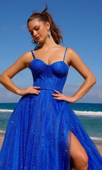 Amelia Couture Corset Glitter Prom Dress TM1022