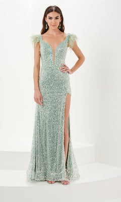 Tiffany 16055 Long Prom Dress - PromGirl Tiffany 16055 Long Prom Dress - PromGirl