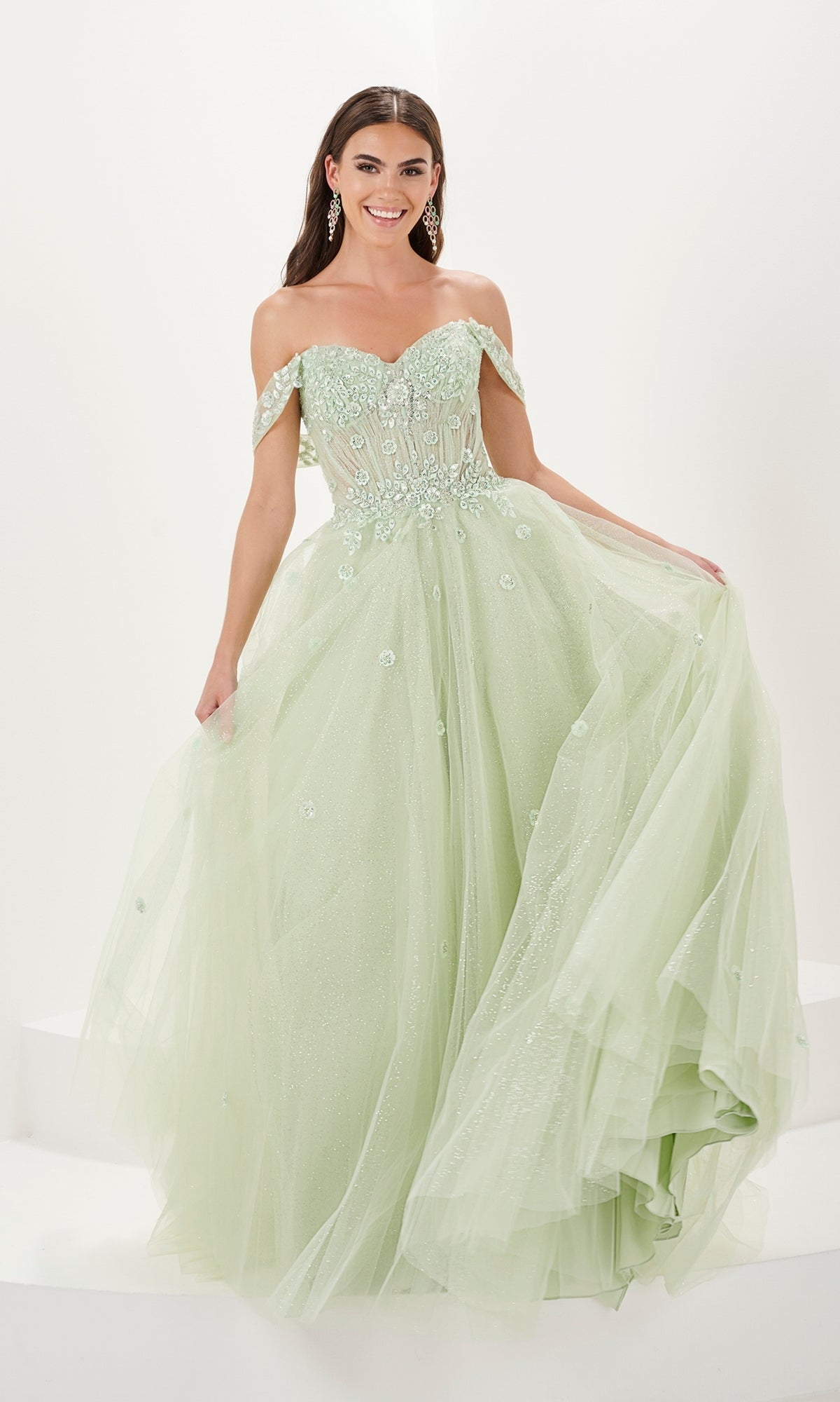 Long Prom Dress 16064 by Tiffany