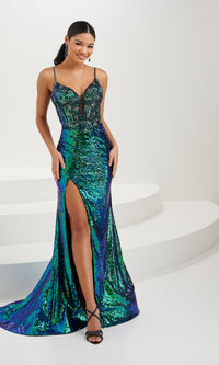 Long Prom Dress 16100 by Tiffany