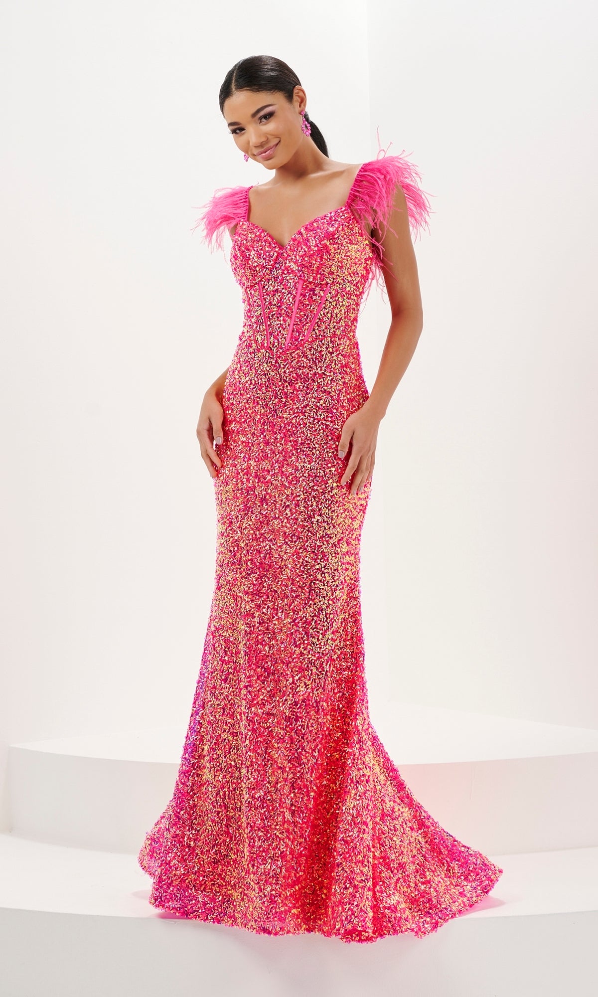Long Prom Dress 16106 by Tiffany