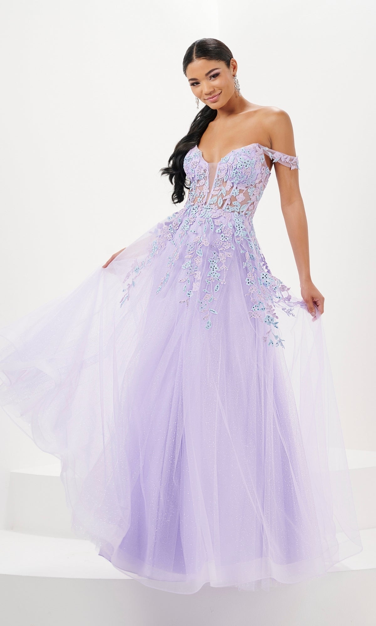 Long Prom Dress 16113 by Tiffany