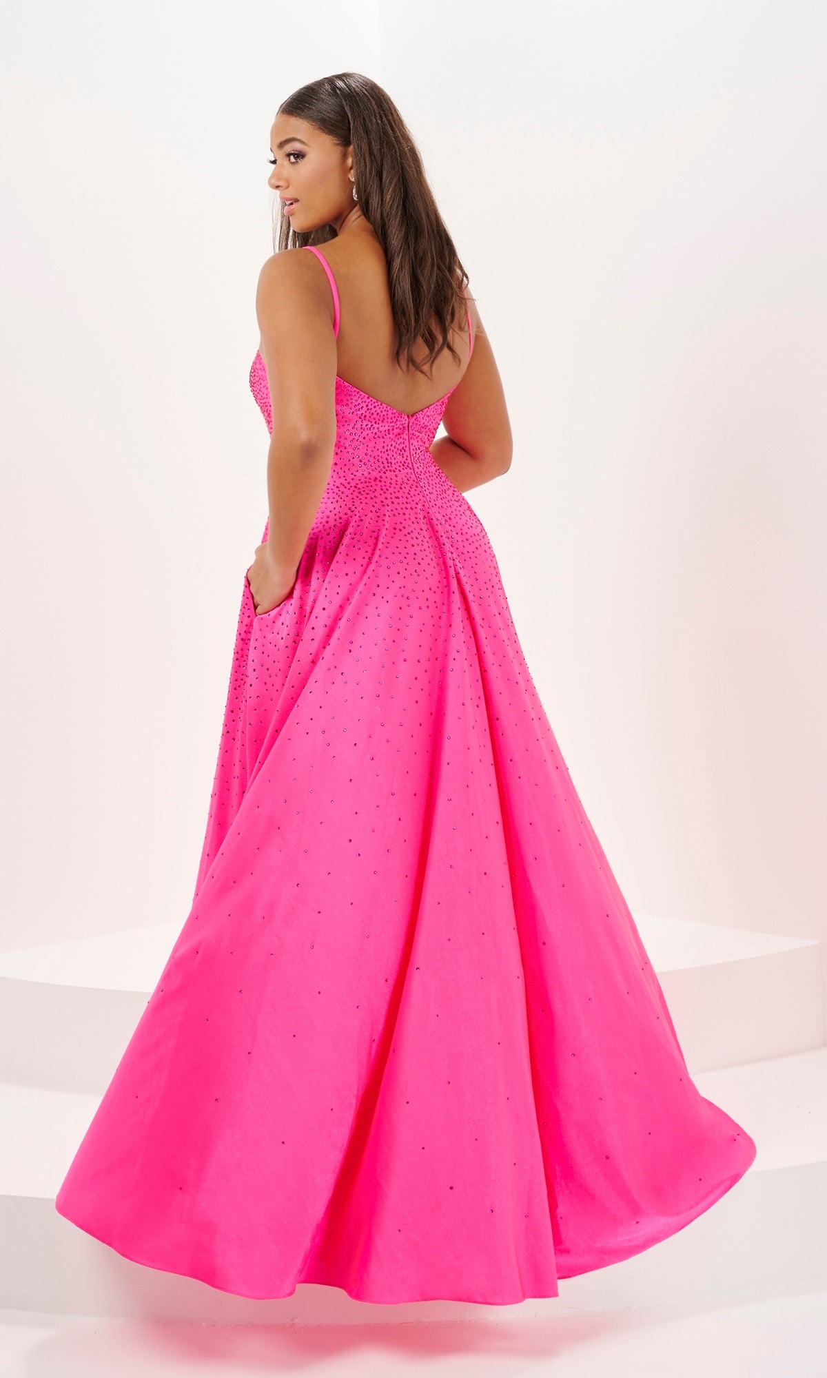 Long Plus-Size Prom Dress 16122 by Tiffany