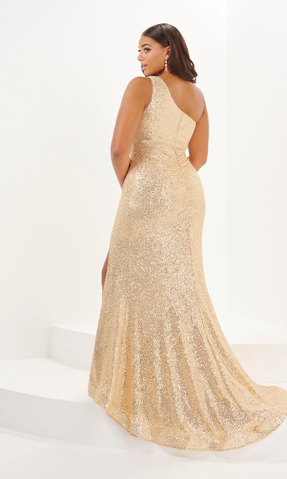 Long Plus-Size Prom Dress 16126 by Tiffany