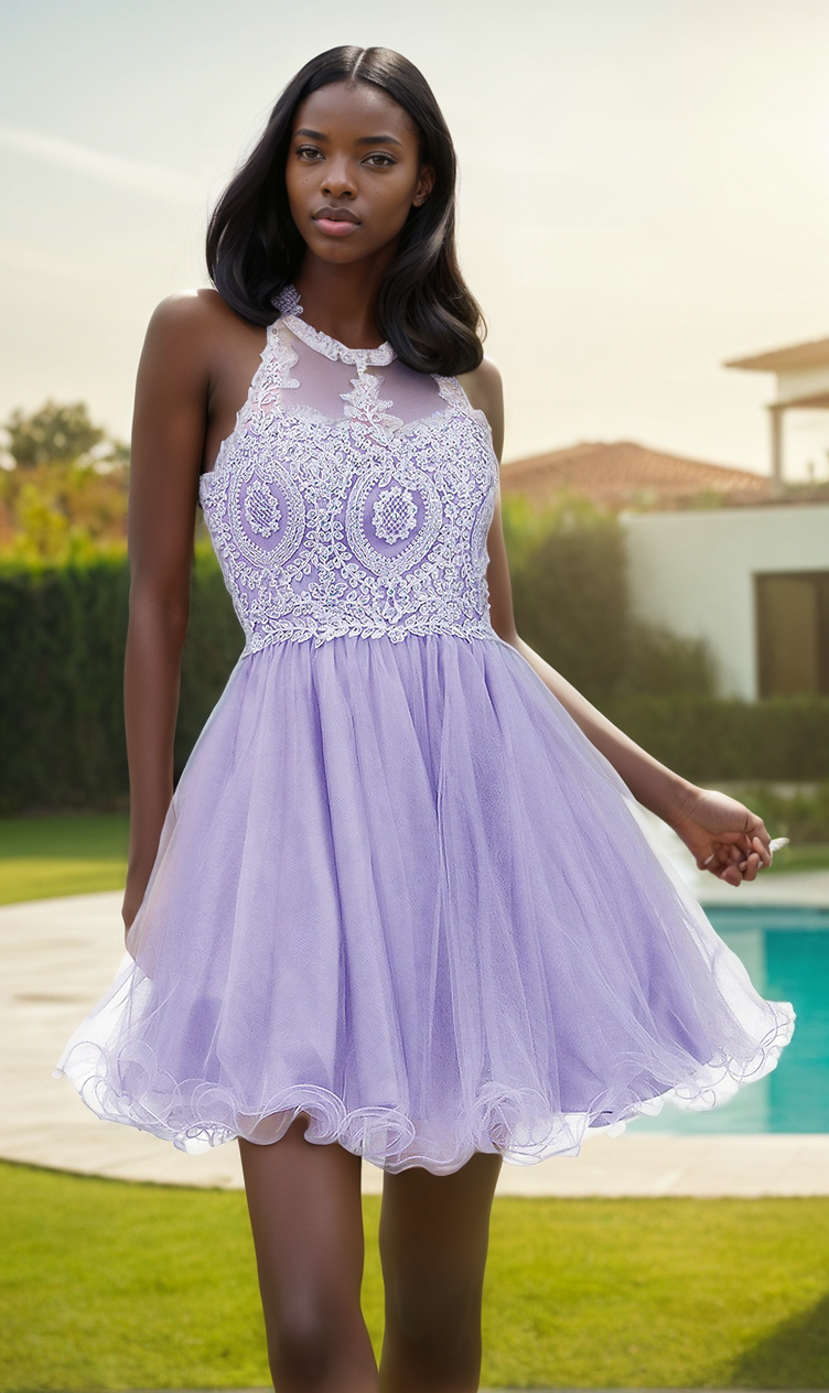 green emerald velvet dress Beaded Lace Short Babydoll Party Dress