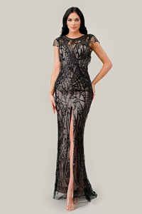 Long Formal Dress CC4007 by Ladivine